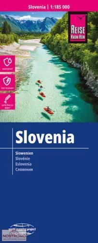 ESLOVENIA 1:185.000 IMPERMEABLE