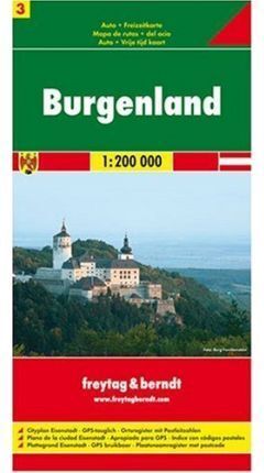 MAPA BURGELAND (AUSTRIA) 1:200000