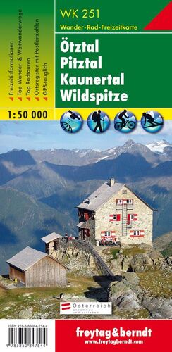 OTZTAL, PITZTAL (INVIERNO) 1 : 50000