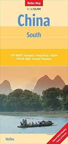 CHINA SOUTH  *NELLES MAP 2014*   1 : 1 750 000