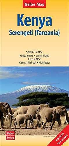 KENYA SERENGETI (TANZANIA) 1:1.100.000 -NELLES