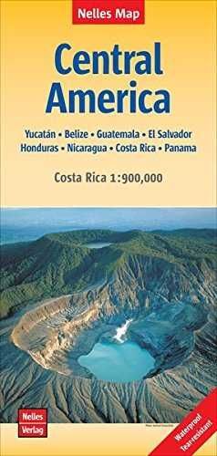 CENTRAL AMERICA 1:1.750.000 COSTA RICA 1:900.000 -NELLES