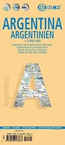 MAPA ARGENTINA 1: 3800000