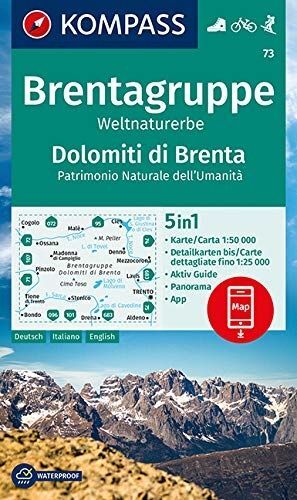 73 GRUPPO DI BRENTA 1:50.000