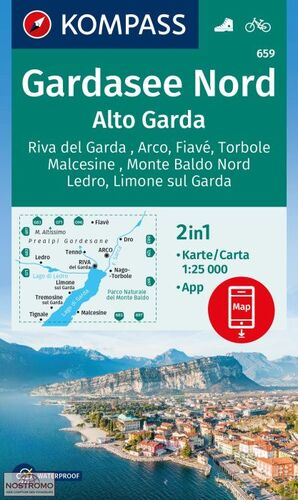 659 GARDASEE NORD / ALTO GARDA 1:25.000