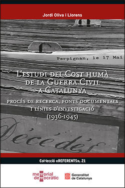 ESTUDI DEL COST HUMÀ DE LA GUERRA CIVIL A CATALUNYA/L'