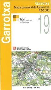 GARROTXA MAPA ICC 1:50,000