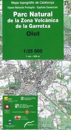 21 OLOT MAPA ICC 1:25.000