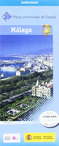 MAPA PROVINCIAL DE MÁLAGA, E 1:200000