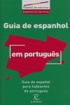 GUÍA DE ESPAÑOL PARA HABLANTES DE PORTUGUÉS