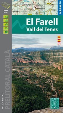 EL FARELL - VALL DEL TENES. MAPA 1:20.000 + CARPETA DESPLEGABLE