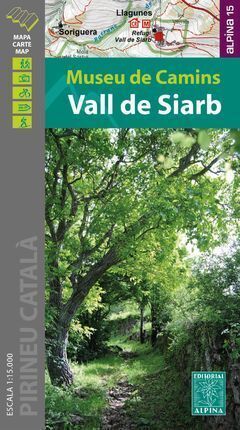 VALL DE SIARB 1:15.000 MAPA ALPINA