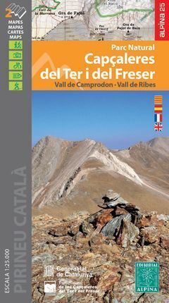 CAPÇALERES DEL TER I DEL FRESSER MAPA ALPINA