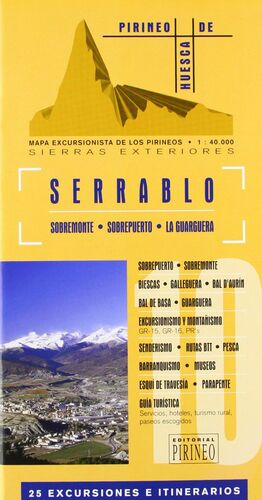 GUÍA MAPA EXCURSIONISTA DEL SERRABLO