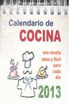 CALENDARIO DE COCINA 2013