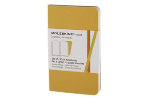 ORANGE YELLOW 2 PLAIN VOLANT NOTEBOOK XS AMARILLO LISO