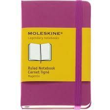 RULED CLASSIC MAGENTA NOTEBOOK XS CUADERNO RAYADO FUCSIA