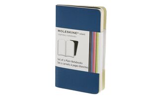 BLUE 2 PLAIN VOLANT NOTEBOOKS XS AZUL LISO
