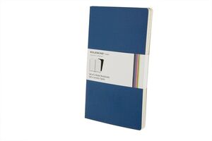 BLUE RULED VOLANT2 NOTEBOOKS L AZUL RAYADO BLANDA 2 CUADERNOS