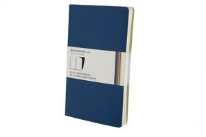 BLUE PLAIN VOLANT NOTEBOOKS L AZUL LISO BLANDA