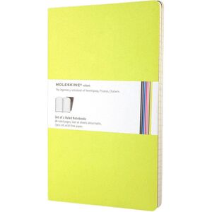 GREEN RULED VOLANT NOTEBOOKS L VERDE RAYADO BLANDA