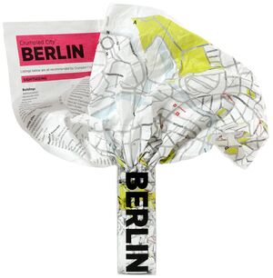 BERLIN -CRUMPLED CITY MAP