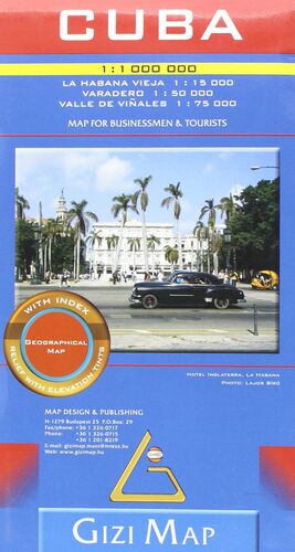 CUBA  *GEOGRAPHICAL GIZI MAP 2009*